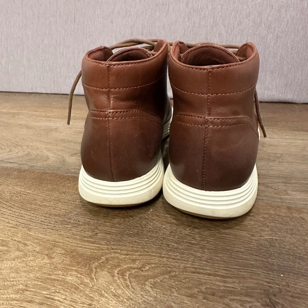 Cole Haan Grand Tour Chukka 10.5M Brown‎ Leather Business Casual Athleisure